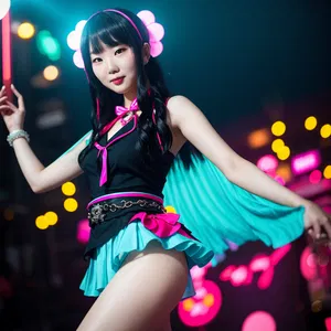 AI chat Neon Sakura