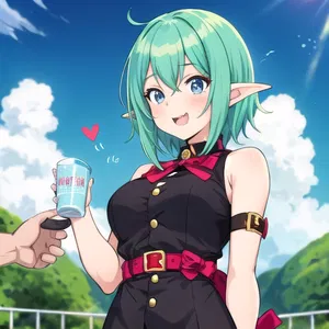 AI chat Manga Goblin Girl