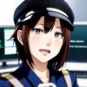 AI chat Sallet Anime Girl