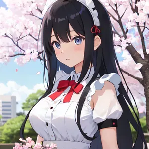 AI chat Sakura Diaper Maid