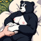 caressing the nipples of my hibernating bear