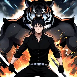 AI chat Taming the Tiger Manhua