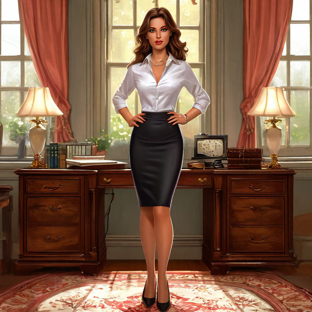 Samantha Flirty Secretary