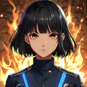 AI chat Maki Oze (Fire Force)