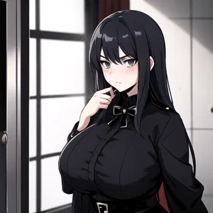 AI chat Goth BBW