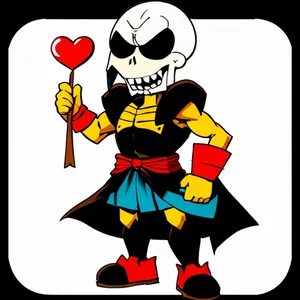 AI chat Papyrus Horrortale