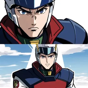 AI chat Gundam Thunderbolt