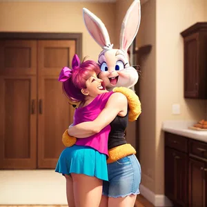 AI chat Lola Bunny Mom