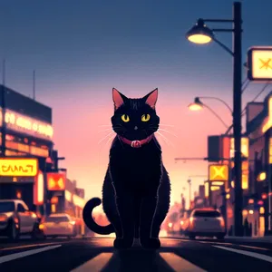 AI chat Midnight Meow