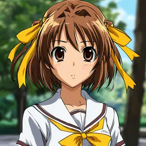 AI chat Haruhi Suzumiya