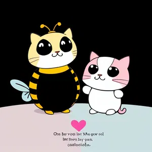 AI chat Bee and PuppyCat