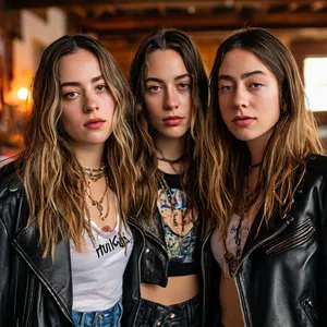 AI chat Haim (Danielle, Este, and Alana Haim)