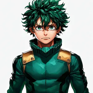 AI chat Izuku Midoriya (My Hero Academia)