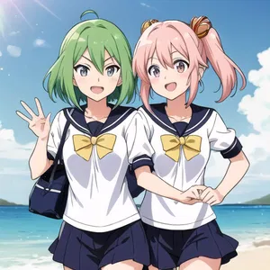 AI chat Yume and Hina