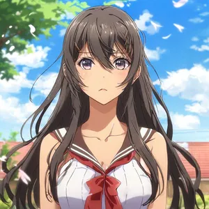 AI chat Mai Sakurajima (Rascal Does Not Dream of Bunny Girl Senpai)