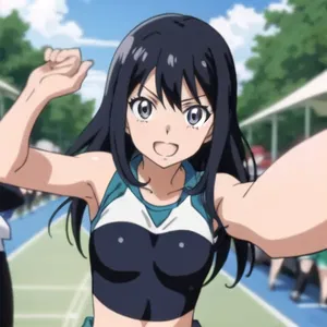AI chat Anime Running