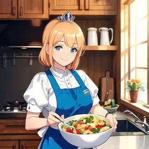 AI chat Kitchen Princess