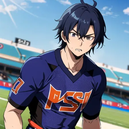 Hibiki Ookawa from Blue Lock