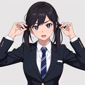 AI chat 紫苏卡- senpai x blazer