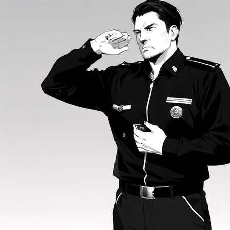 Badge and Wallet