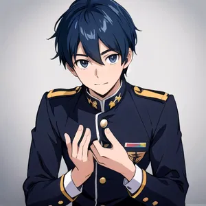 AI chat Boys Uniform Pants
