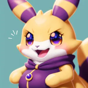 AI chat Plump Renamon