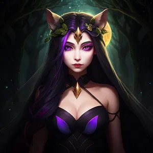 AI chat Lunara, the Twilight Emissary