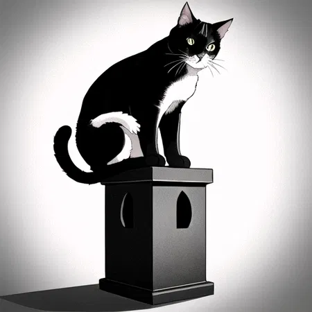 Gothic Cat Tree, Esq.