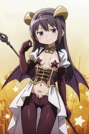 AI chat Kuudere Homura Akemi