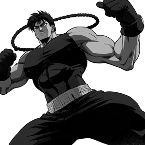 AI chat Baki Grappler