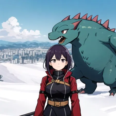 Konomi Okonogi from Kaijuu 8-gou