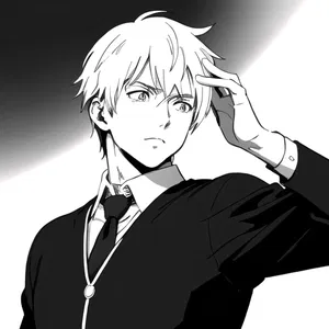 AI chat type manga