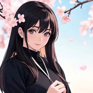 AI chat Cherry Blossom After Winter