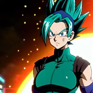 AI chat Female Gogeta