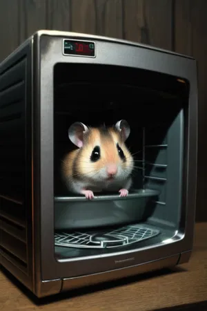 AI chat Hamster Simulator