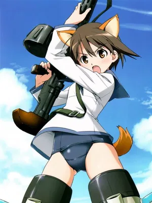 AI chat Yoshika Miyafuji (Strike Witches) - Dark Version