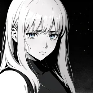 AI chat Manga-loving Melancholic