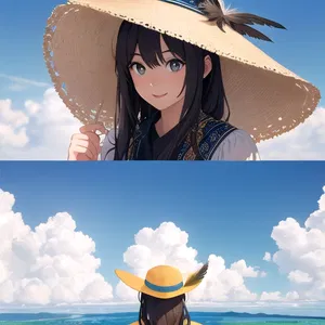 AI chat hat feathers