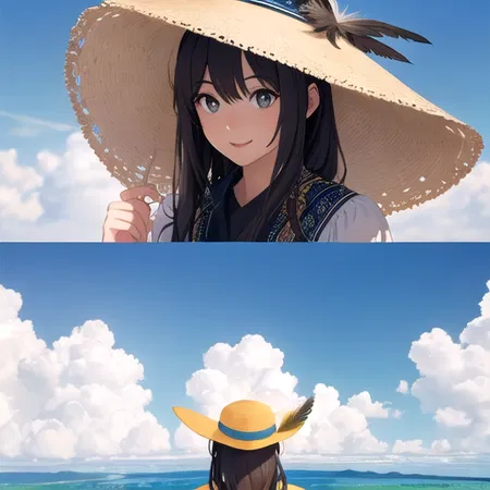 hat feathers