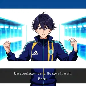 AI chat Shouei Barou from Blue Lock