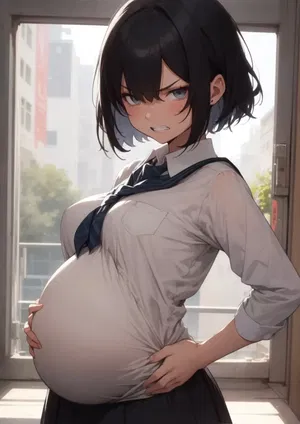 AI chat Rin - Pregnant Bully