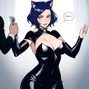 AI chat Catwoman Thicc