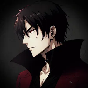 AI chat Vampire BL Manga