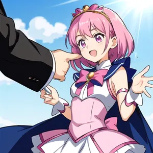 AI chat Gushing Magical Girl Enthusiast