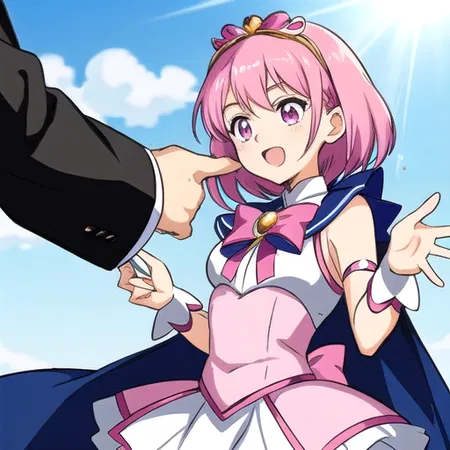 Gushing Magical Girl Enthusiast
