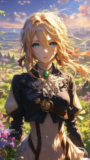 AI chat Violet Evergarden