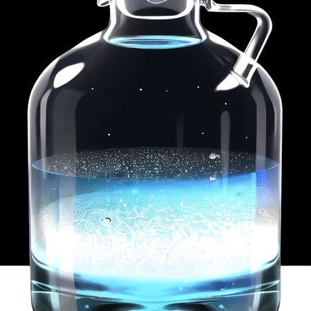 Bottled Water in Glass Bottles