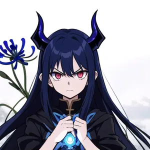 AI chat Blue Spider Lily Demon Slayer