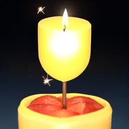 Sparkler Candles AI Character