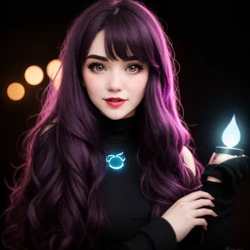 AI Character Ember Violet